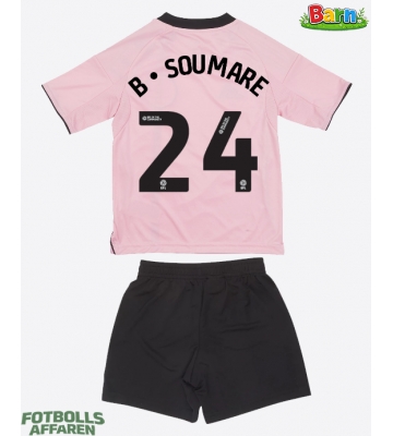 Leicester City Boubakary Soumare #24 Tredjeställ Barn 2025-26 Kortärmad (+ Korta byxor)